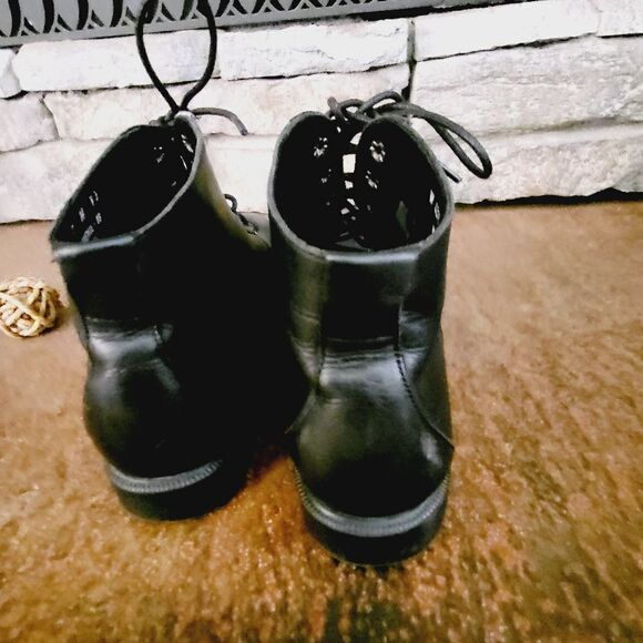 Rockport soft black leather comfy boots - Picture 4 of 7